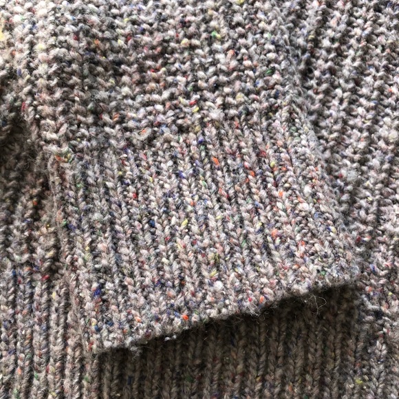 Madewell Color Flecked Ribbed Turtleneck Sweater - Picture 3 of 8